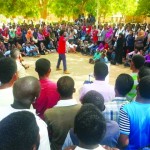 تفاصيل بيع جامعة الخرطوم إلى مستثمر أجنبي ومظاهرة عارمة في الخرطوم