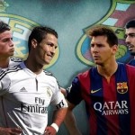 موعد مباراة كلاسيكو الارض بين برشلونة وريال مدريد